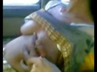Dapper marriageable Indian Aunty film Her Boobs T Someone