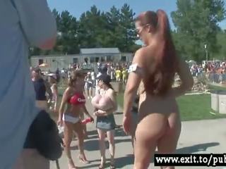 Huge Public adult video Party With Many Amateurs